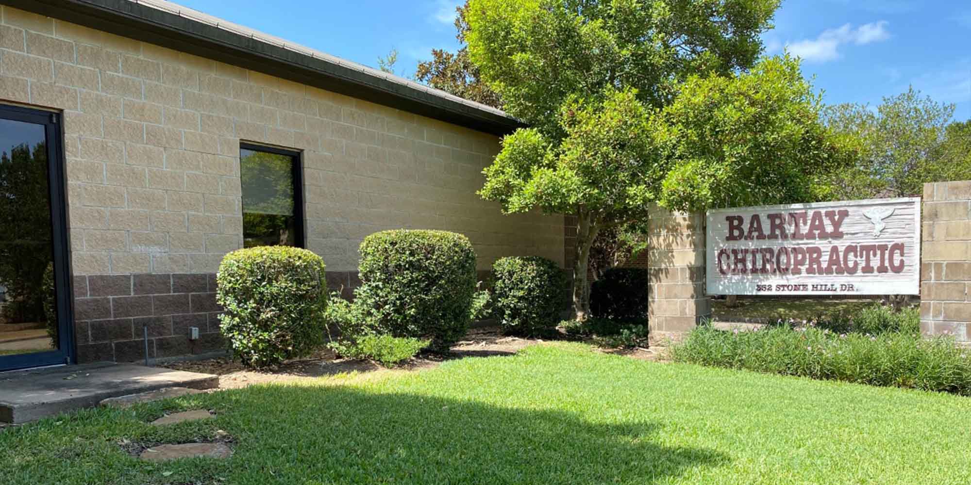 Chiropractic Brenham TX Front Of Building